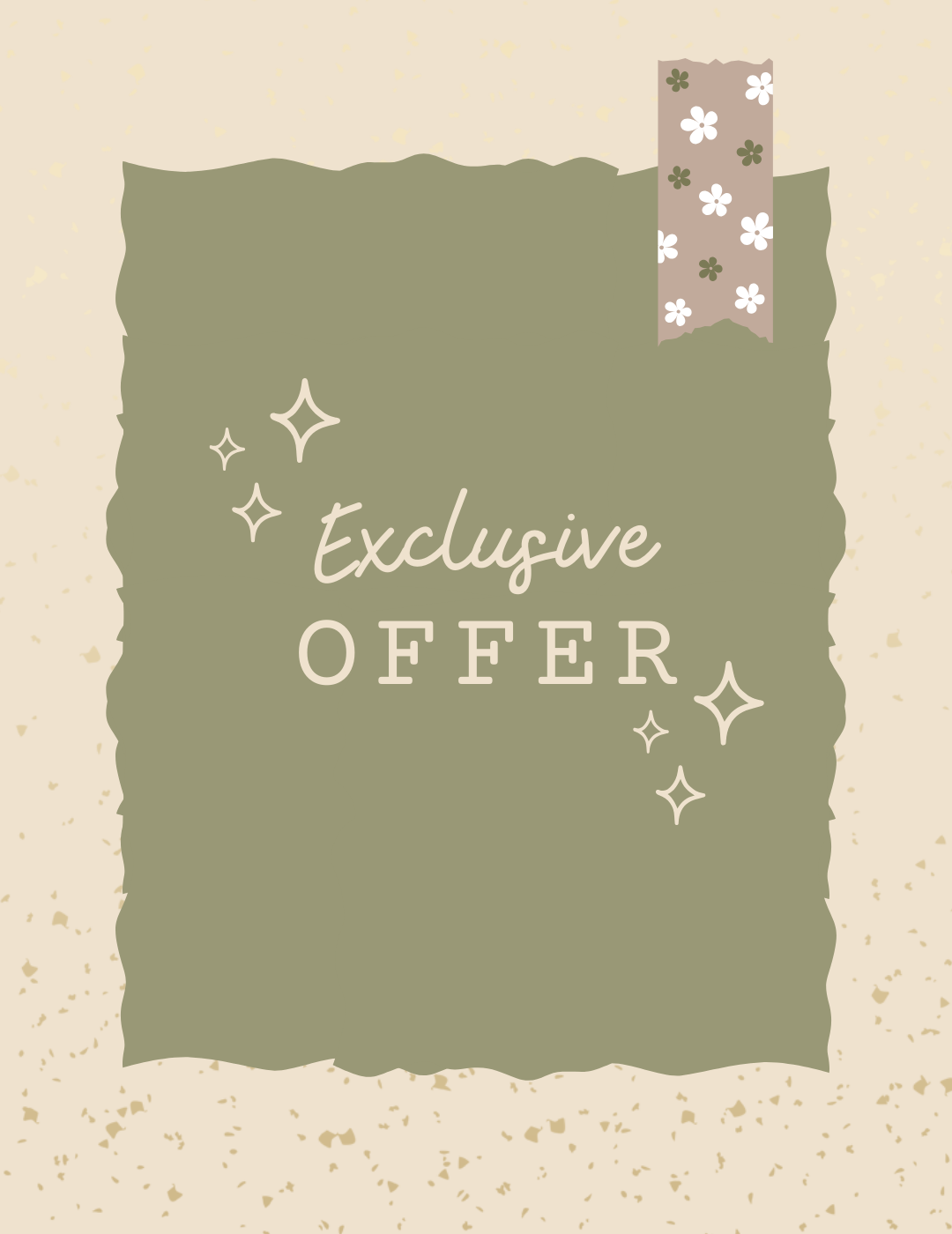 EXCLUSIVE OFFER